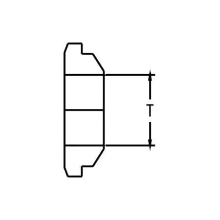 GV-2-BF, Back Ferrule, Tube Fittings