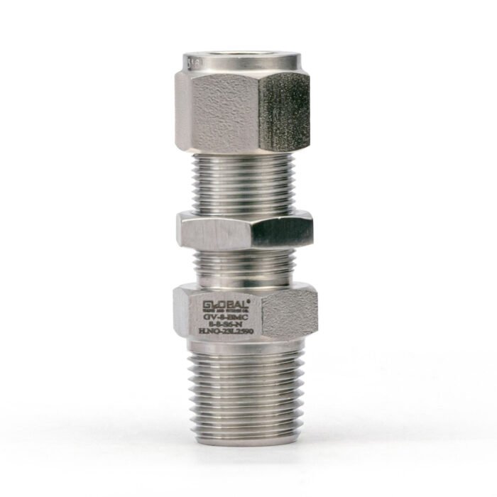 Bulkhead Male Connector – Global Valves and Fittings Co
